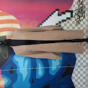 A new day light brown kimono